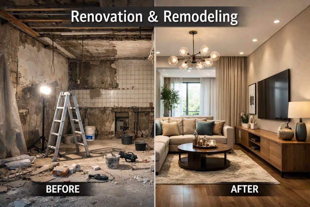 homestyle renovations Windsor modern home interior design